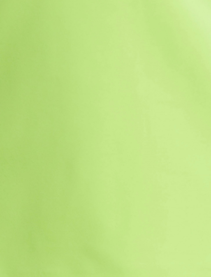 BCBGMAXAZRIA Bardot A-Line Kısa Elbise Yeşil | XCI36507