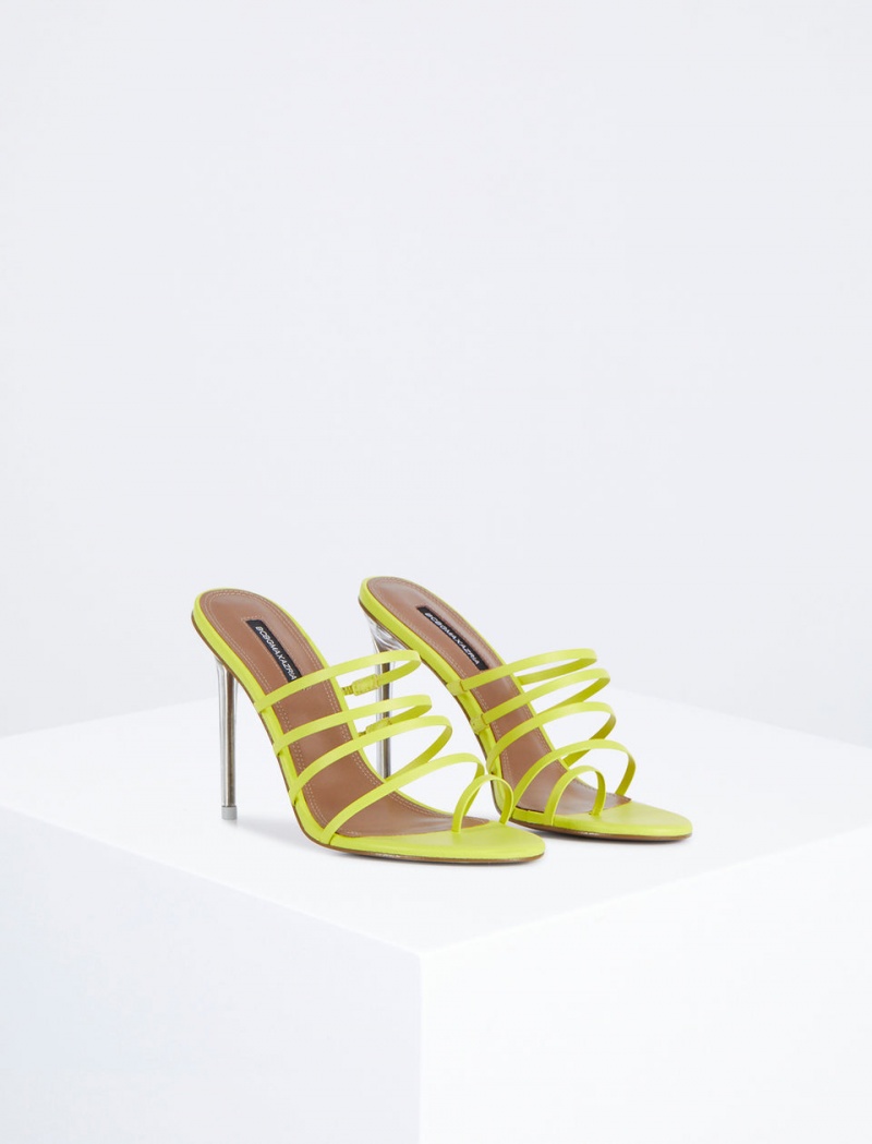 BCBGMAXAZRIA Dorthi Sandal Topuklu Ayakkabılar Yeşil | EDX58535