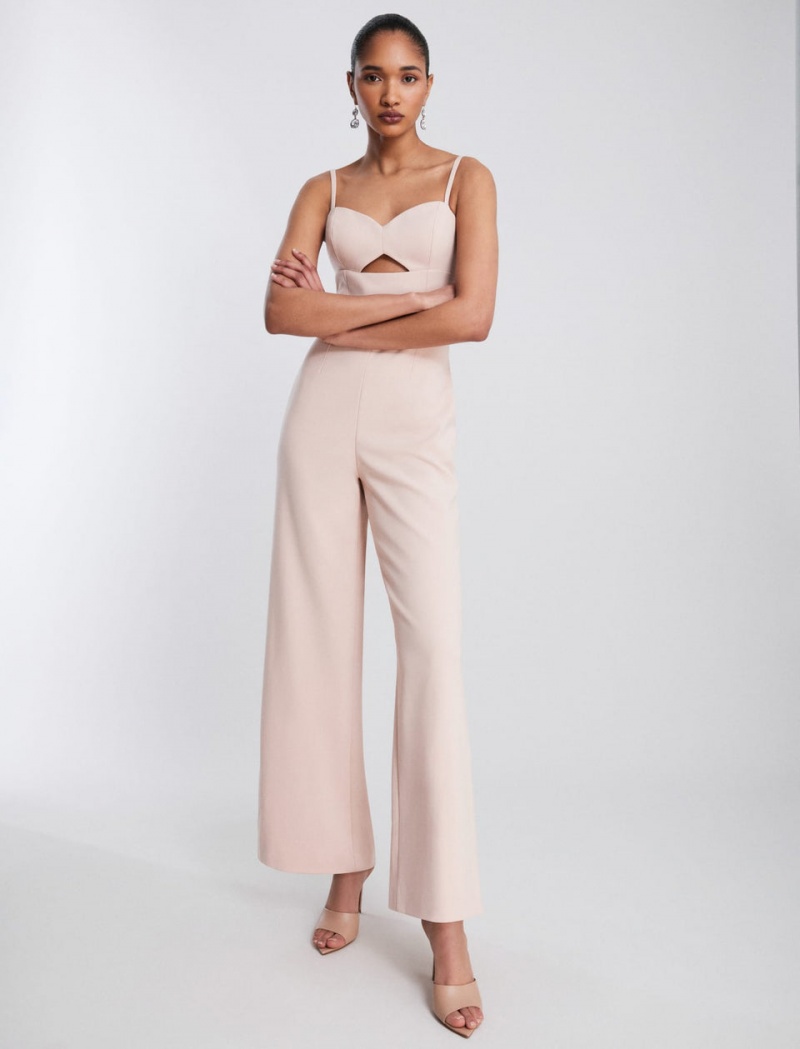 BCBGMAXAZRIA Erin Bustier Tulum Bej Rengi | DLK92616