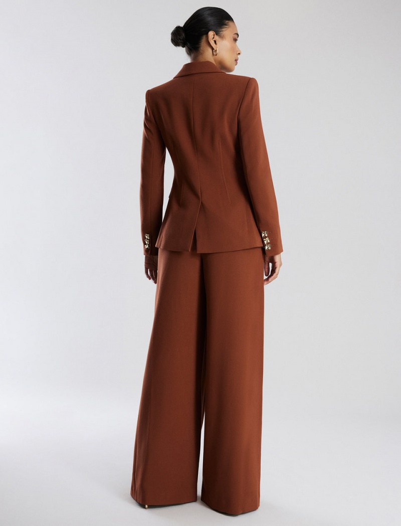 BCBGMAXAZRIA Izara Signature Blazer Kahverengi | INP17704